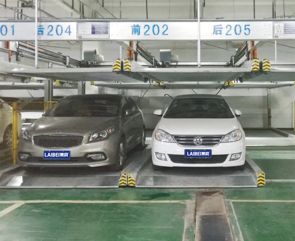 PSH2重列式二層升降橫移立體停車設(shè)備
